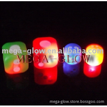 LIGHT UP DICE,LED FLASHING DICE